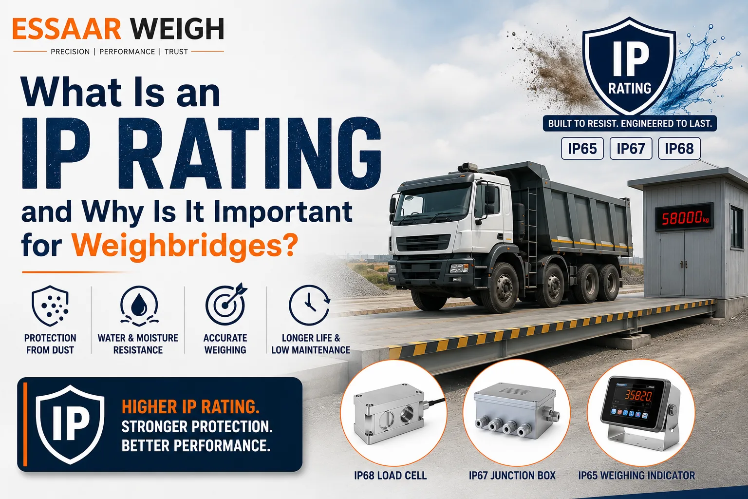 You are currently viewing What Is an IP Rating and Why Is It Important for Weighbridges?